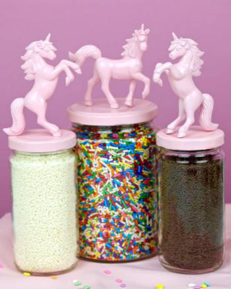 Diy Unicorn Sprinkle Jars
