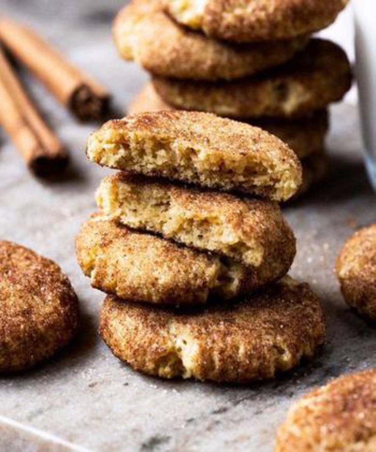 Keto Low Carb Snickerdoodle Cookies