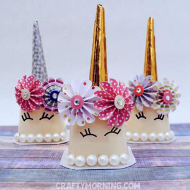 Unicorn Pudding Cups