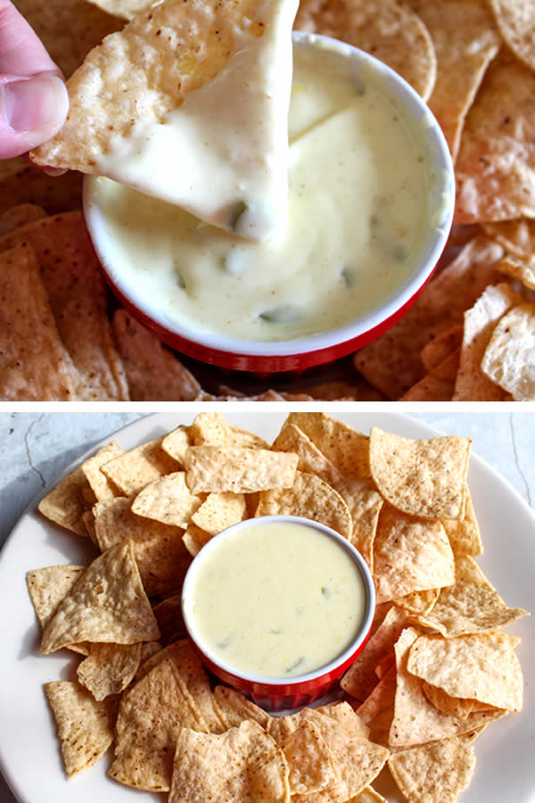 Weight Watcher Queso Dip - EASY Weight Watcher Cheese Queso Dip Recipe - Slow Cooker - BEST Appetizer - Snack or Parties Dip Idea