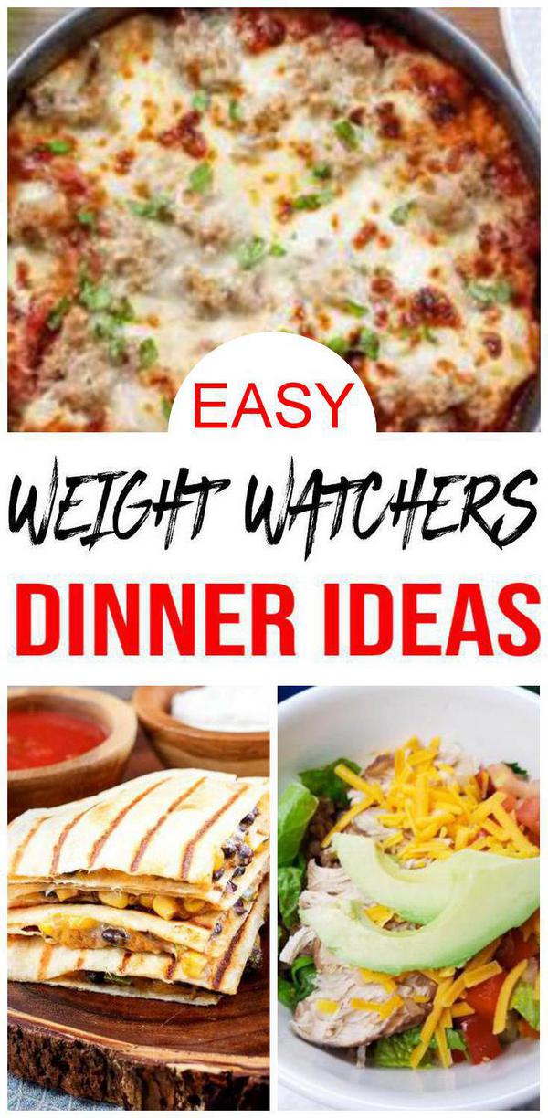 Weight Watchers Dinners- BEST WW Dinner Recipes – Easy Weight Watchers ...