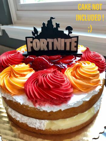 Fortnite Cake Topper