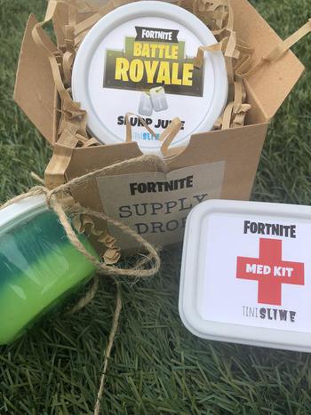 fortnite supply drop med kit and slurp juice slime - med kit fortnite