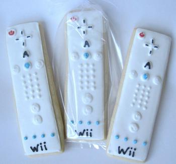 Wii Controller Cookies