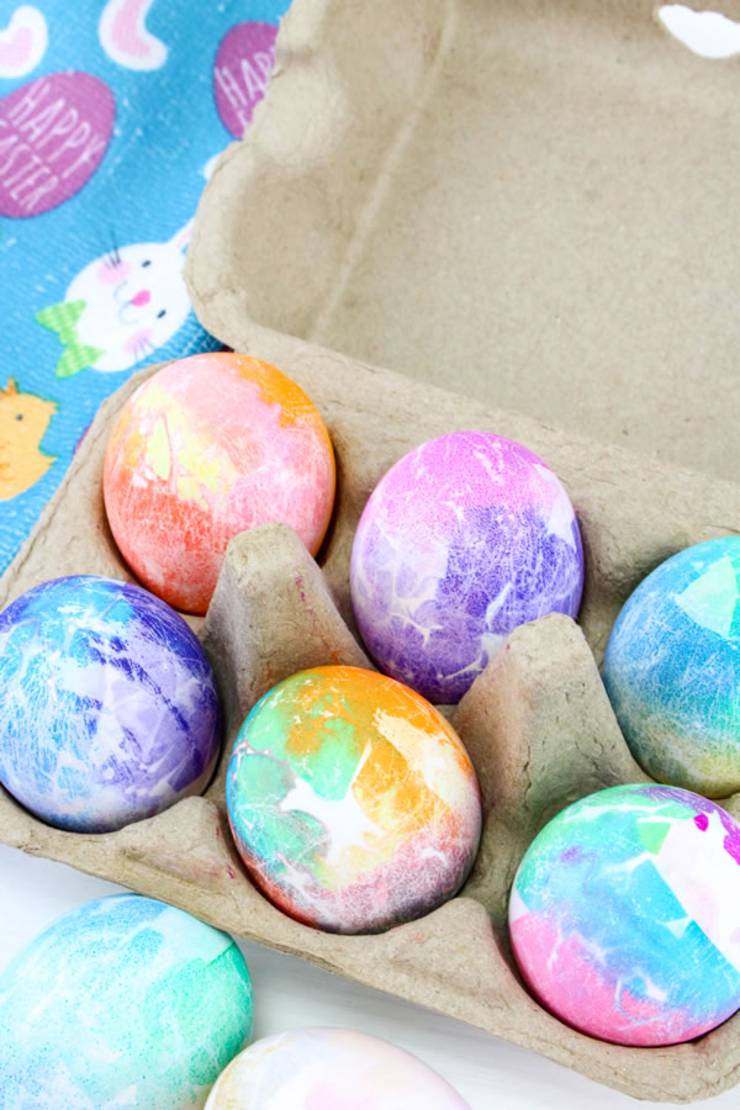 BEST Dyed Easter Eggs! How To Dye Easter Eggs - EASY DIY Easter Egg Decorating Ideas Kids Will Love