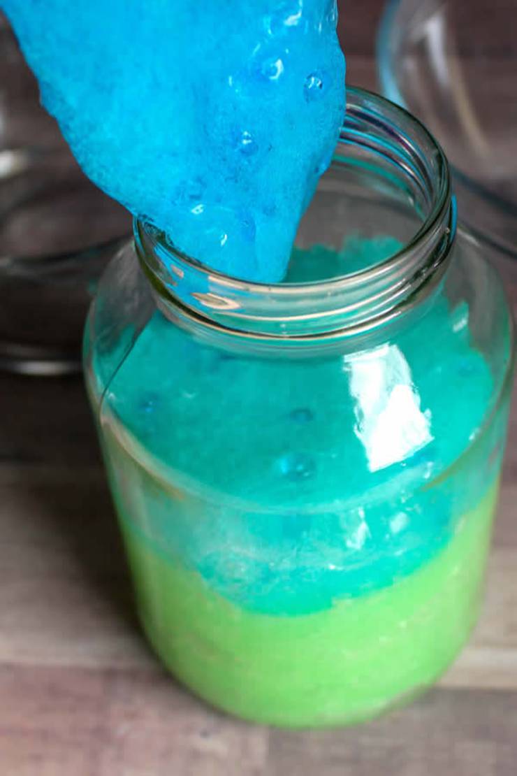 DIY Fortnite Slime - How To Make Homemade Slurp Juice Slime - Easy & Fun Recipe For Kids - Kids Crafts Activities - Party Favors - Shield Potion Fortnite Slime Idea