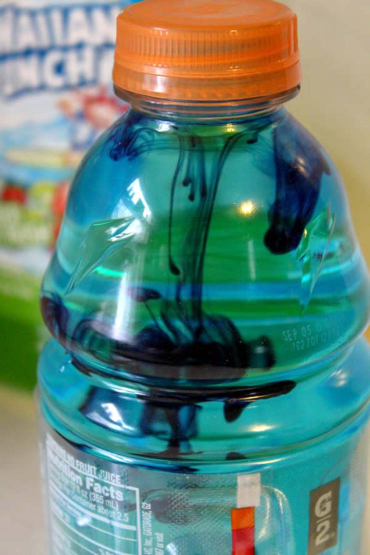 fill a glass with ice - fortnite shield potion bottle