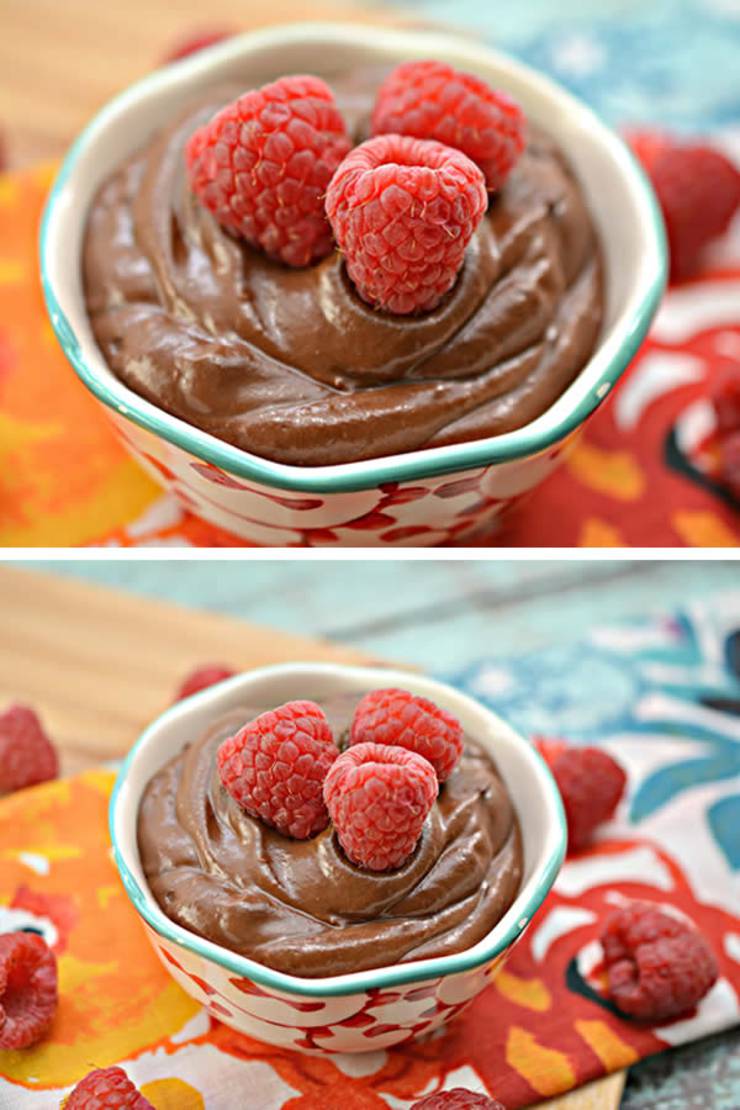 Keto Chocolate Pudding BEST Low Carb Recipe Dessert
