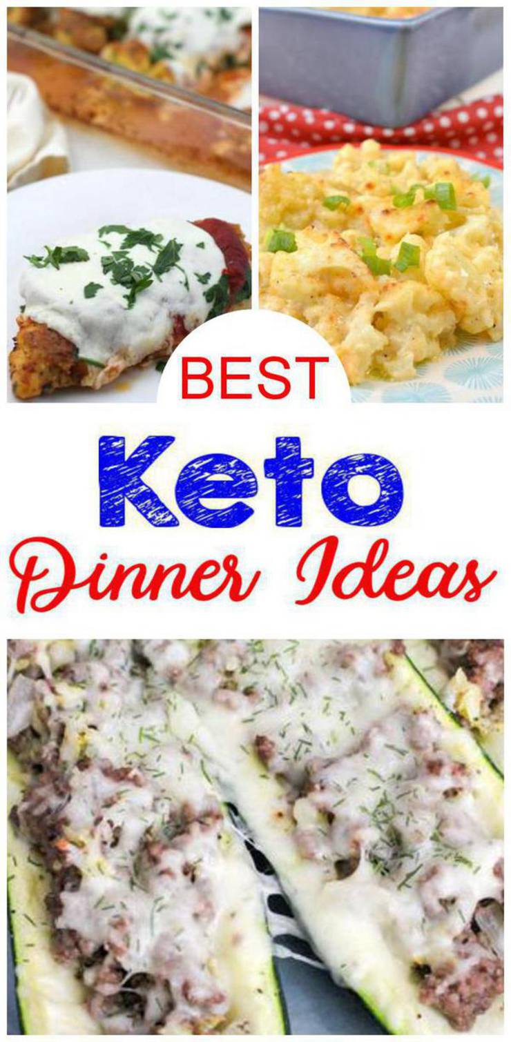 Keto Dinners- BEST Keto Dinner Recipes – Easy Low Carb Ketogenic Diet Ideas