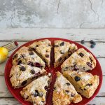 Weight Watchers Lemon Blueberry Scones – BEST WW Recipe – Breakfast – Treat – Snack with Smart Points