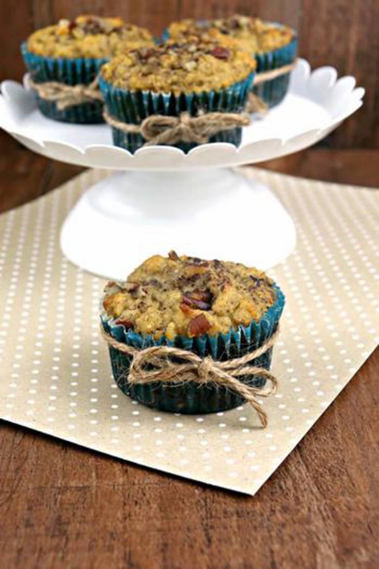Keto Low Carb Banana Nut Muffins