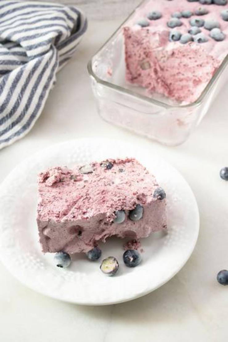Weight Watchers Blueberry Frozen Fluffy Dessert