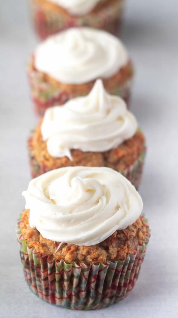 BEST Keto Cupcakes! Low Carb Carrot Cake Muffin Idea - Cream Cheese