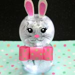 Dollar Store Easter Decor - Easy DIY Crafts - How To Make Light Up Easter Bunny - Simple Spring Decor Ideas For The Home - Dollar Tree Hacks