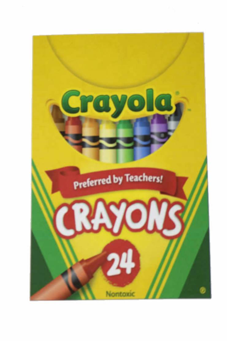 Crayola Crayons $.25 for Box of 24 - Birthday Favor Idea