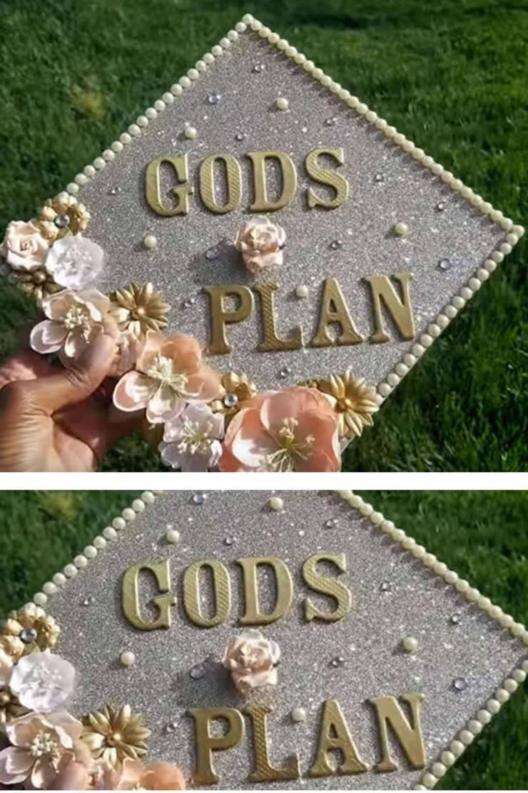 unique graduation cap decoration 