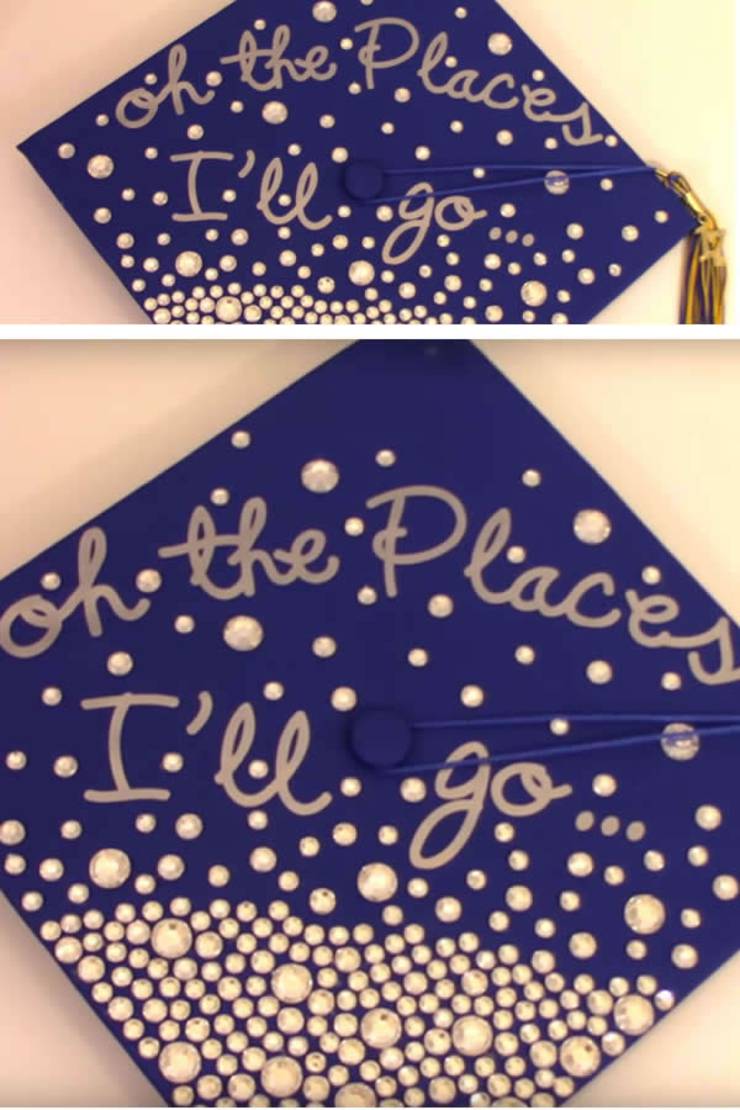 graduation cap decoration quote
