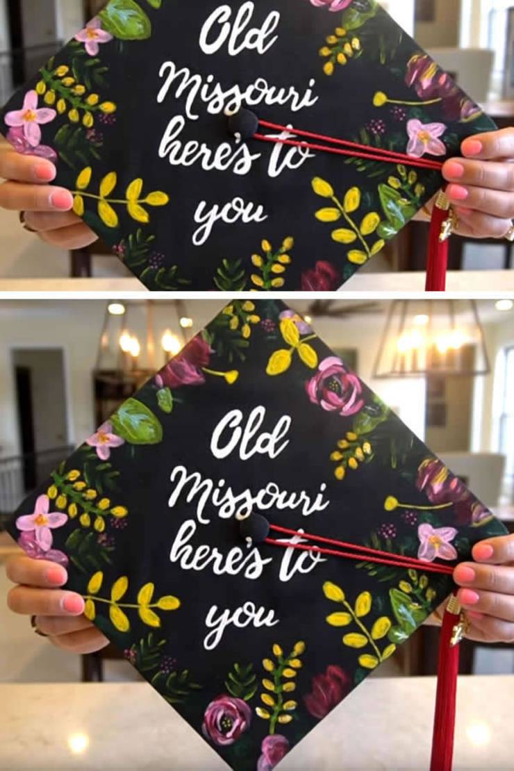 DIY graduation cap decoration college