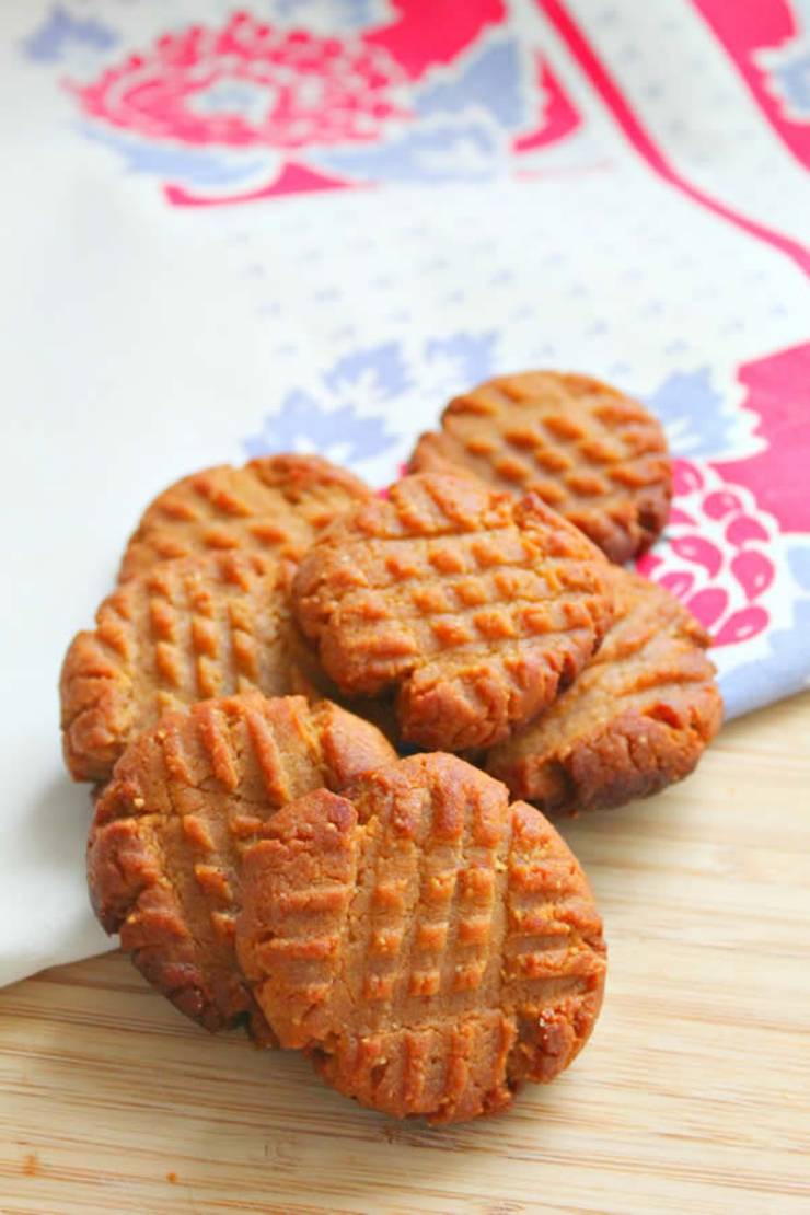 Weight Watchers 3 Ingredient Peanut Butter Cookies - BEST ...