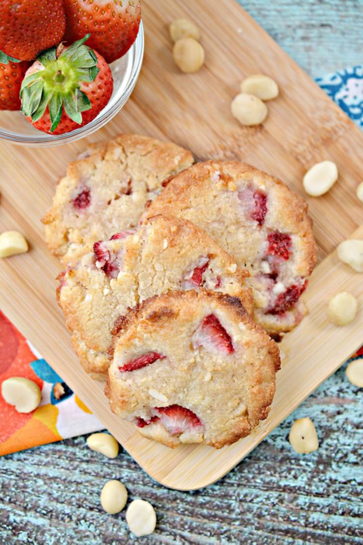 Weight Watchers Cookies - BEST WW Recipe - Strawberry Cookies - Treat - Dessert - Snack with Smart Points