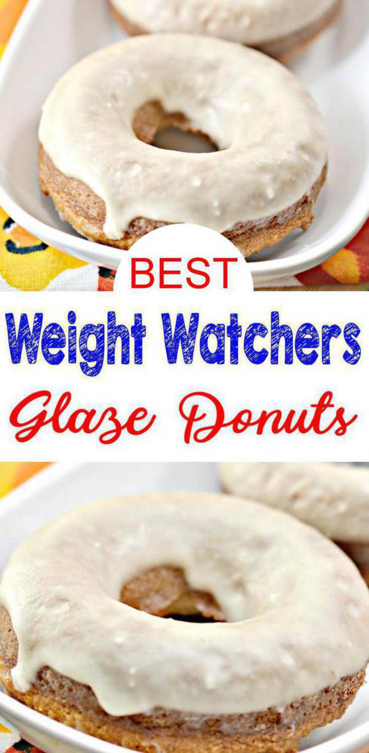 Weight Watchers Glazed Donuts - BEST WW Recipe - Skinny Donuts - Breakfast - Treat - Dessert - Snack with Smart Points