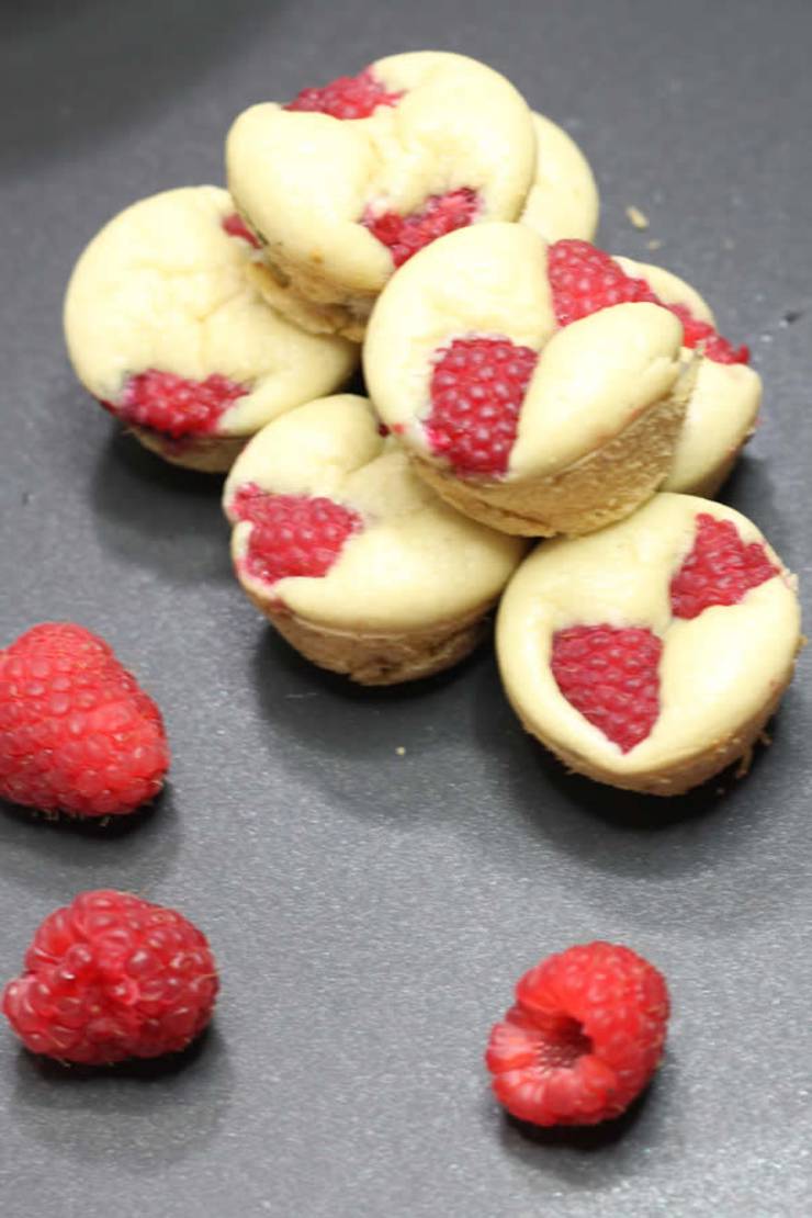 BEST Keto Muffins! Low Carb Raspberry Pancake Bites Idea - Quick & Easy Ketogenic Diet Recipe - Completely Keto Friendly - Sugar Free - Gluten Free