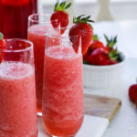 Frose Recipe! Easy Wine Slushie - How To Make Quick and Healthy Strawberry Alcohol Wine Slushies