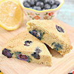 Keto Scones! Low Carb Lemon Blueberry Scone Idea – BEST Quick & Easy Ketogenic Diet Recipe – Completely Keto Friendly - Gluten Free - Sugar Free