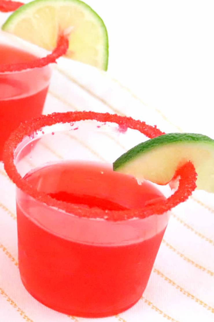 Sour Cherry Margarita Jello Shots! How To Make Jello Shots - EASY & BEST Jello Shot Recipe