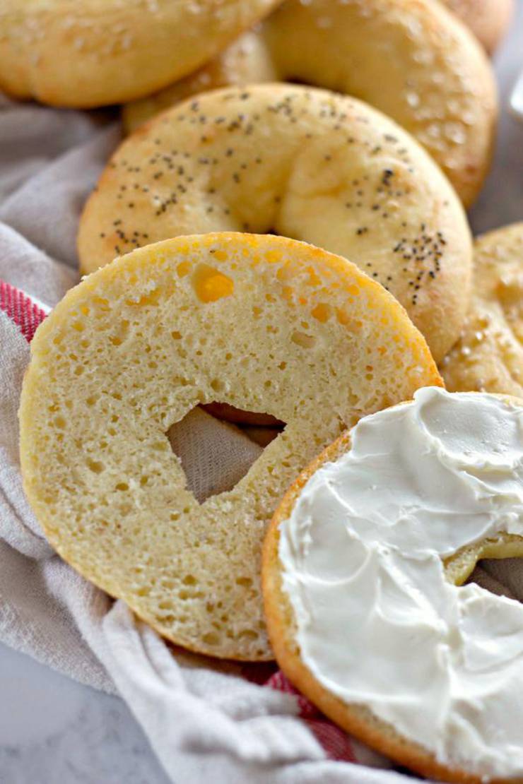 5 Ingredient Keto Bagels! BEST Low Carb Fathead Dough Bagel Idea – Quick & Easy Ketogenic Diet Recipe – Completely Keto Friendly - Gluten Free