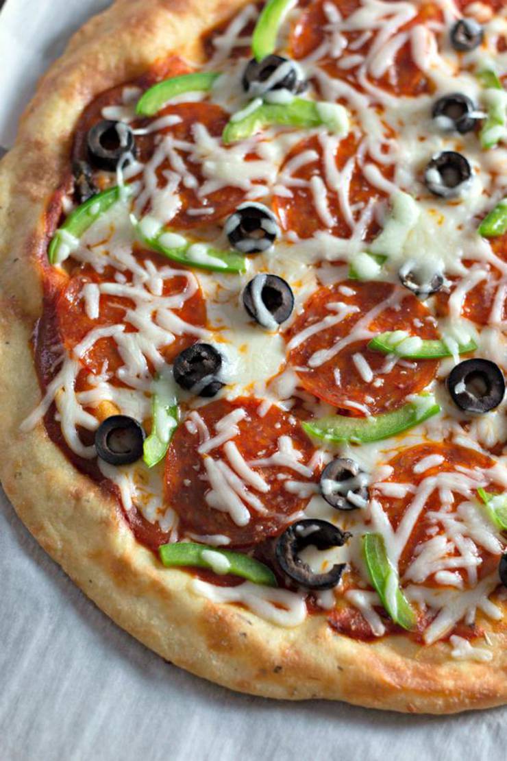 Keto Pizza! BEST Low Carb Fathead Pizza Crust Idea – Quick & Easy Ketogenic Diet Recipe – Completely Keto Friendly - Gluten Free 