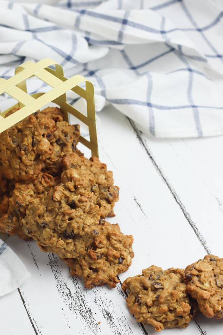 Weight Watchers Oatmeal Chocolate Chip Cookies – BEST WW Recipe – Dessert – Breakfast – Treat – Snack with Smart Points - Gluten Free