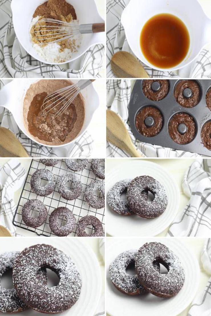 Weight Watchers Brownie Donuts - BEST WW Recipe - Dessert - Breakfast - Treat - Snack with Smart Points {Easy}. Great for parties - birthday, BBQ, Pool parties & more. Good late night snack - homemade not store bought - try this favorite WW recipe today!