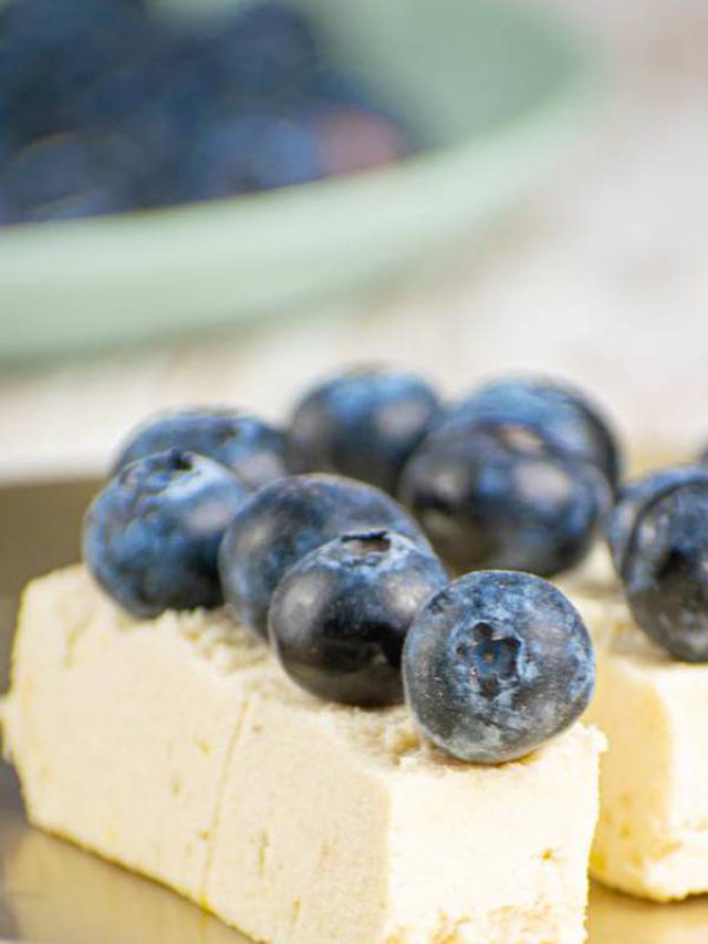 CREAM CHEESE LEMON BLUEBERRY BITES KETO LOW CARB