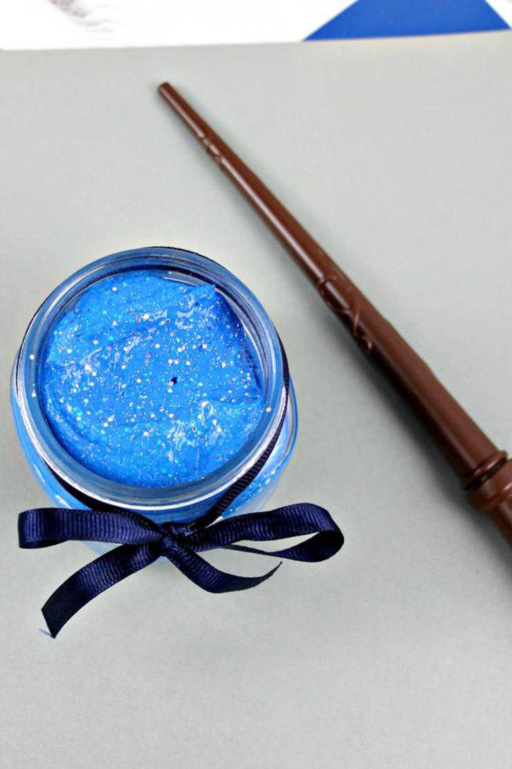 DIY Harry Potter Slime – How To Make Homemade Harry Potter Ravenclaw Slime – Easy & Fun Recipe For Kids – Kids Crafts Activities – Party Favors – Slime Idea