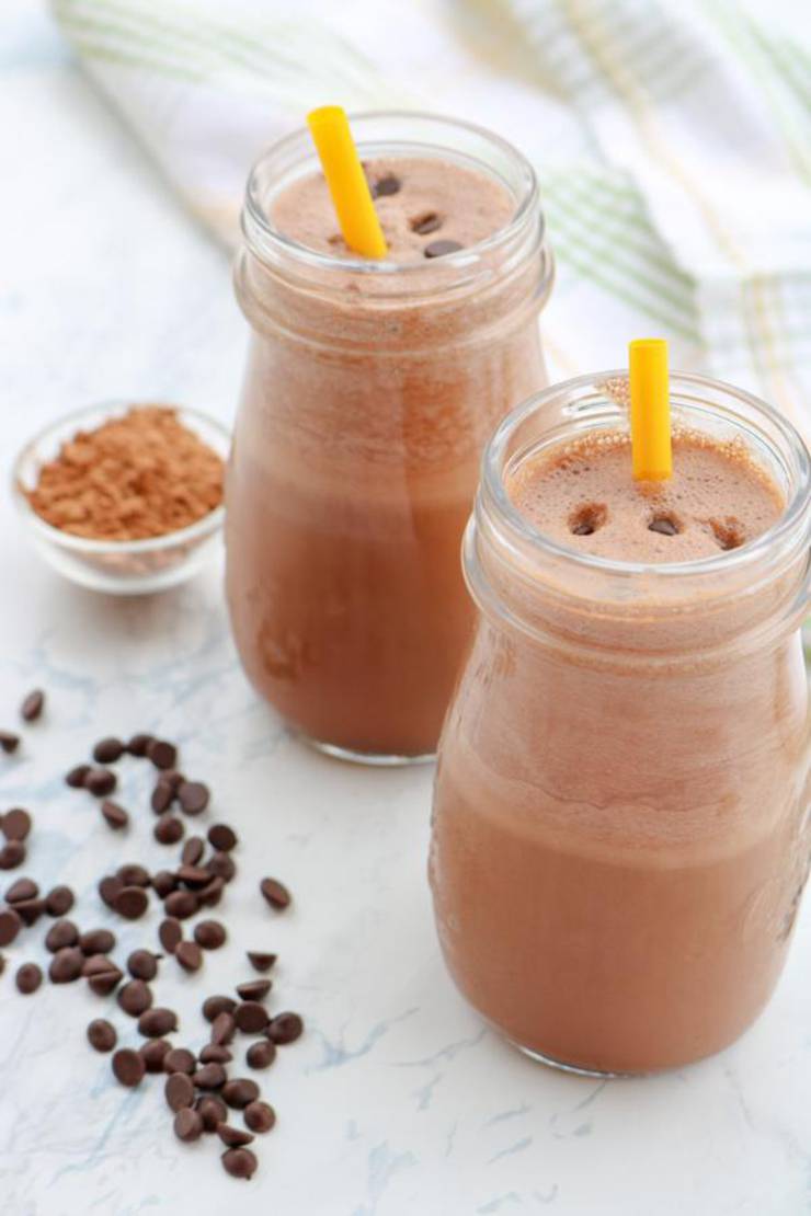 5 Ingredient Keto Chocolate Smoothie – BEST Low Carb Keto Chocolate Shake Recipe – Easy NO Sugar