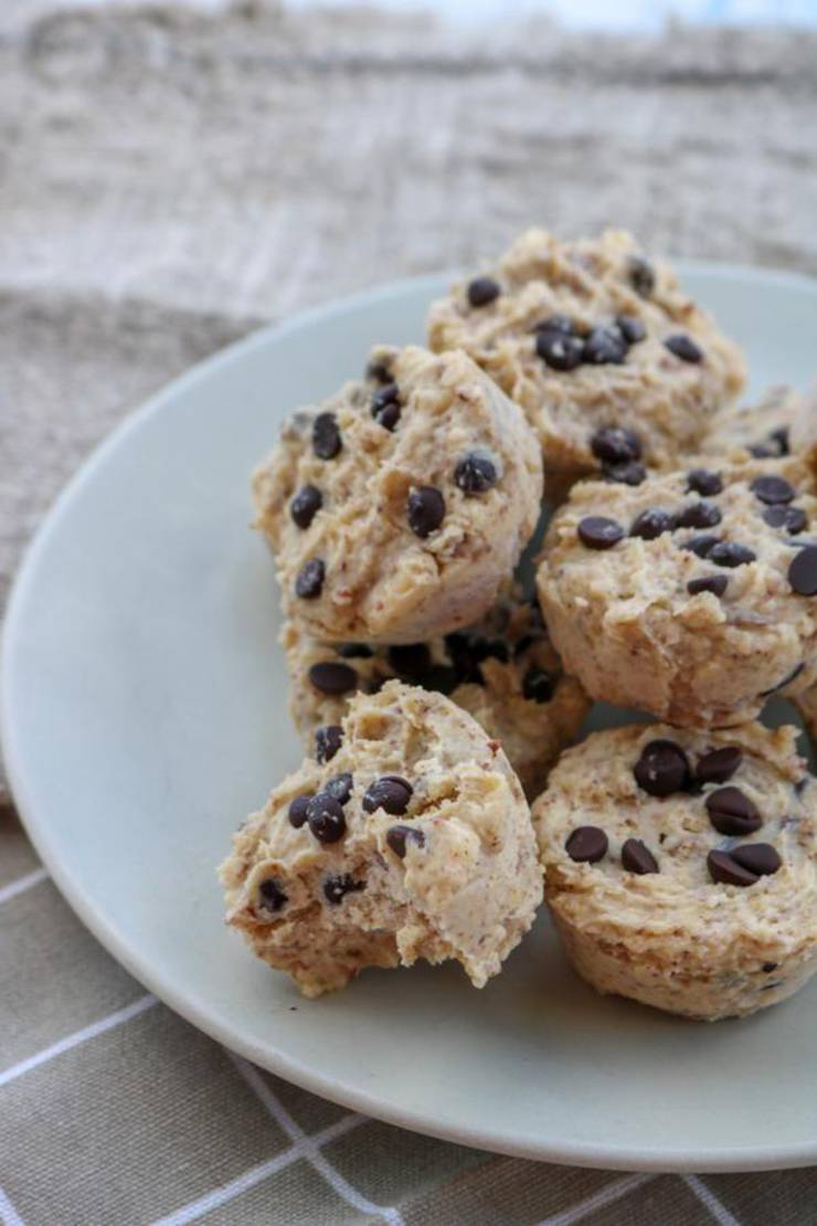 Keto Cookie Dough Fat Bombs – BEST Chocolate Chip Cookie Dough Cups Fat Bombs – Easy NO Sugar Low Carb Recipe