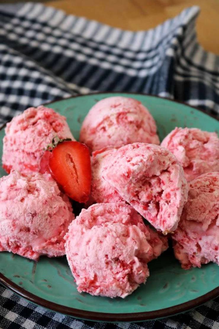 5 Ingredient Keto Strawberry Fat Bombs - BEST Cream Cheese Strawberry Fat Bombs - Easy NO Sugar Low Carb Recipe
