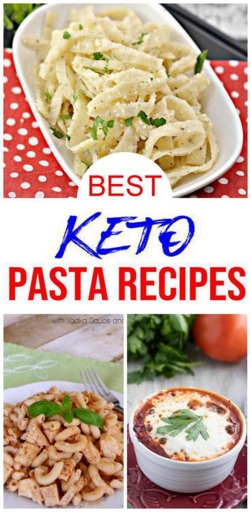 9 Keto Pasta Recipes – BEST Low Carb Keto Pasta Noodle Ideas – Easy ...