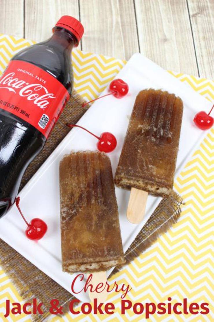 Jack And Coke Popsicles