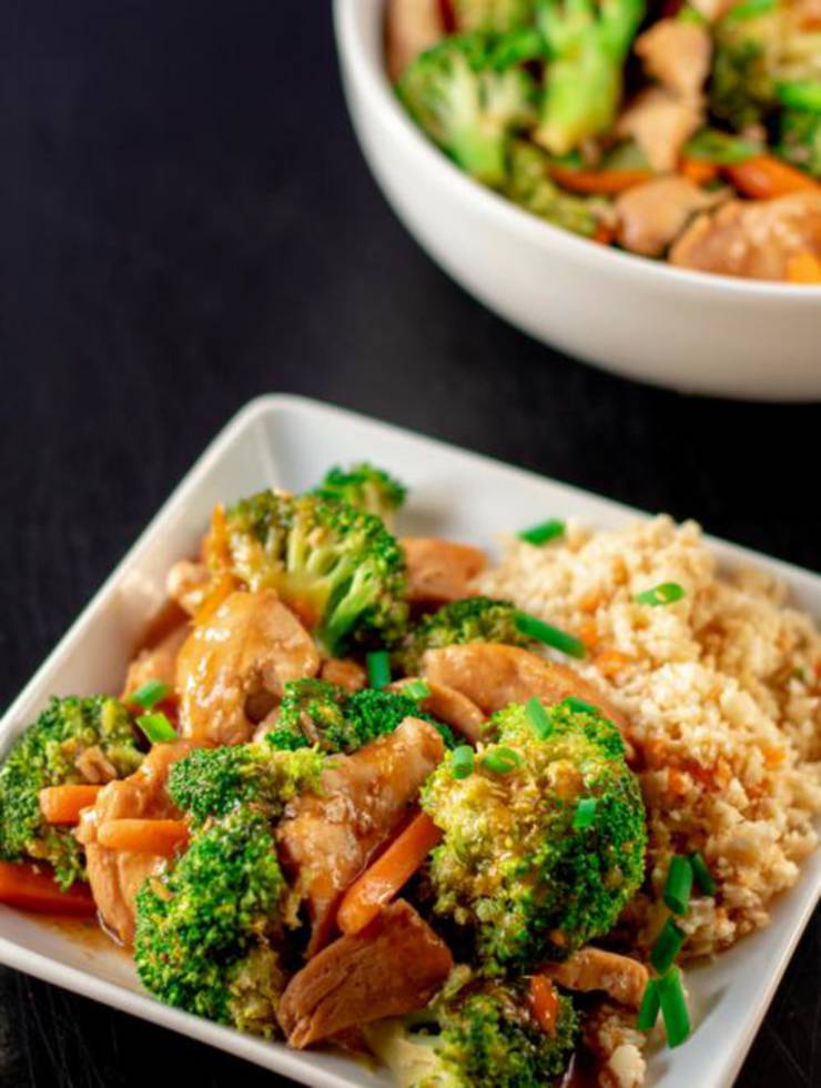 Keto Chinese Chicken And Broccoli
