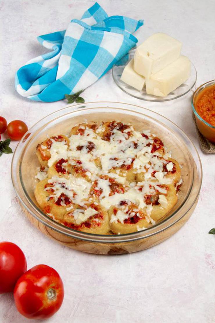 Keto Pizza – Low Carb Keto Pizza Rolls - Bites – Healthy Gluten Free Recipe {Easy}