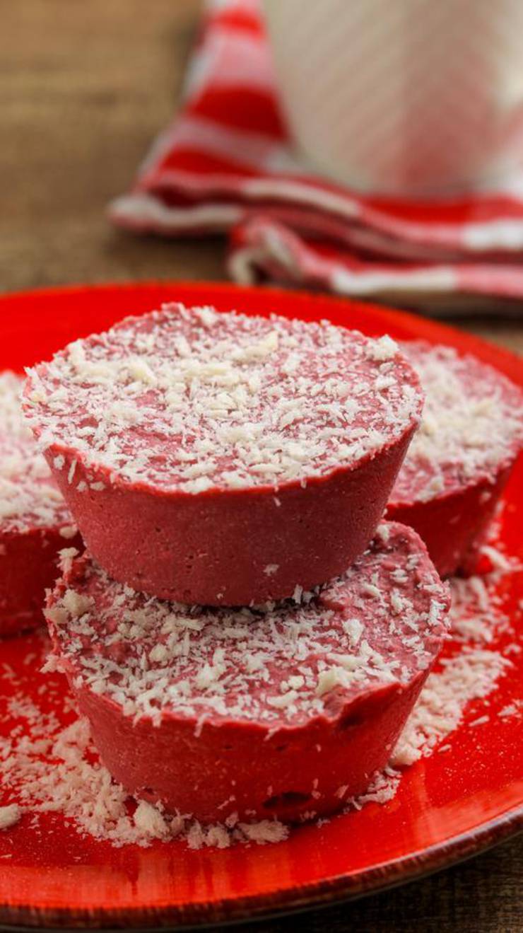 Keto Fat Bombs! BEST Red Velvet Cream Cheese Fat Bombs – {Easy – NO Bake} NO Sugar Low Carb Recipe