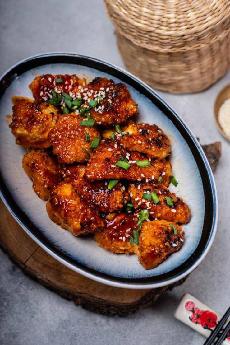 Low Carb General Tso Chicken