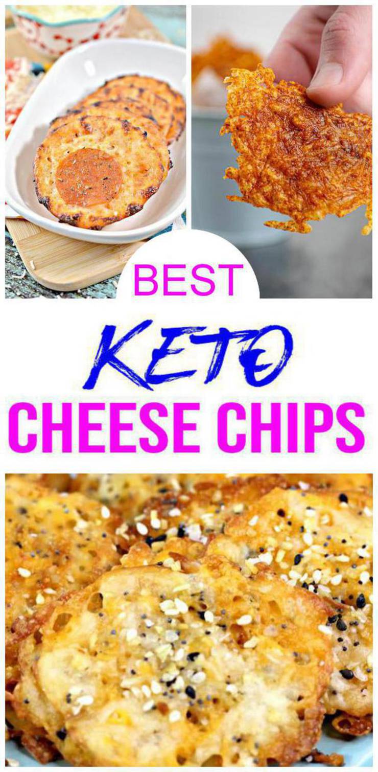 7 Keto Cheese Chips– BEST Low Carb Cheese Chips Recipes – Easy Ketogenic Diet Ideas