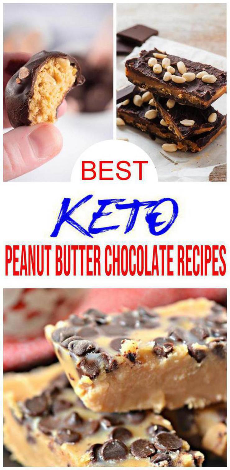 21 Keto Peanut Butter Chocolate Recipes - BEST Low Carb Keto Chocolate Peanut Butter Ideas – Easy Ketogenic Diet Ideas