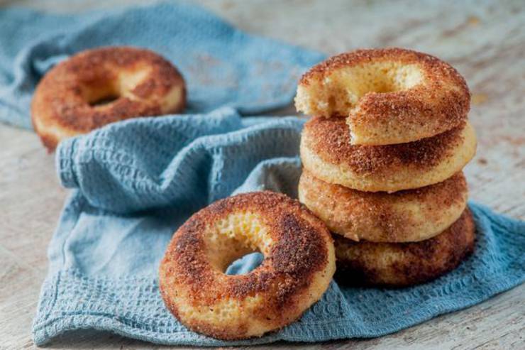 Keto Donuts | Super Yummy Low Carb Cinnamon Sugar Donut Recipe | Donuts For Ketogenic Diet