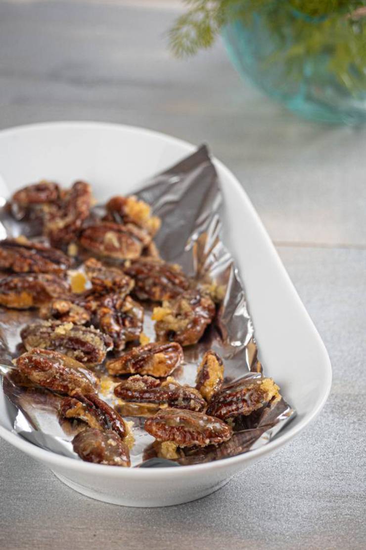 BEST Keto Pecans! Low Carb Keto Toffee Coated Pecans Idea – Sugar Free – Quick & Easy Ketogenic Diet Recipe – Completely Keto Friendly