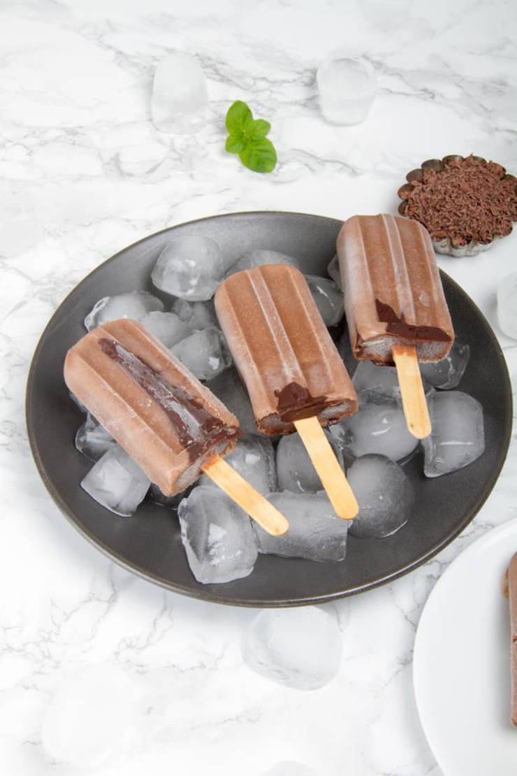 5 Ingredient Keto Fudgesicle Popsicles – BEST Keto Vegan Fudgesicles – {Easy – NO Bake} NO Sugar Low Carb Recipe