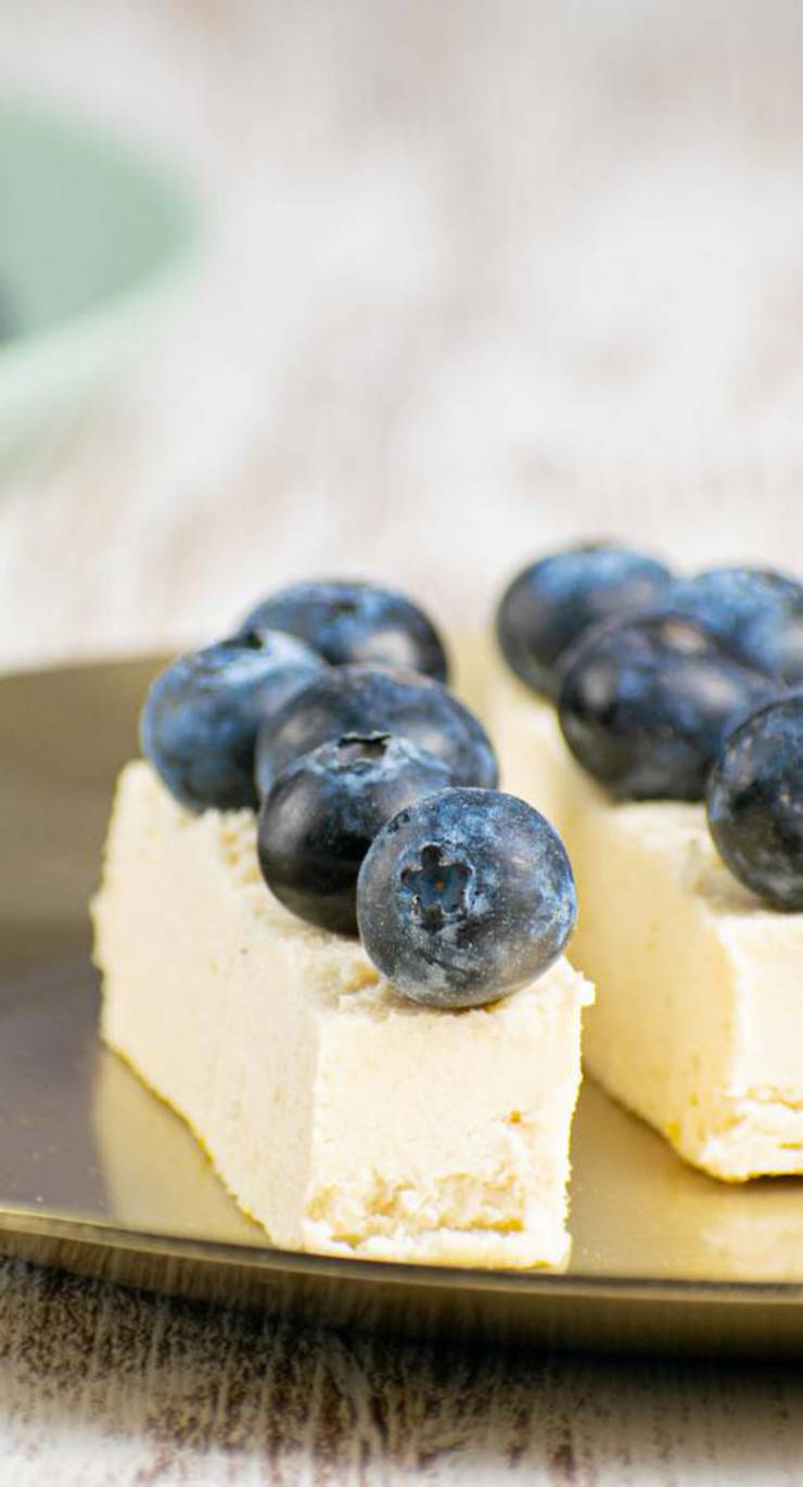 Weight Watchers Dessert – The BEST Weight Watchers Recipe – Blueberry Lemon Creamsicles {Easy – No Bake}